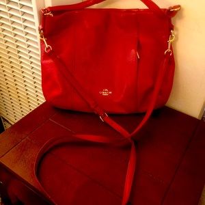 Coach crossbody bag and wallet.